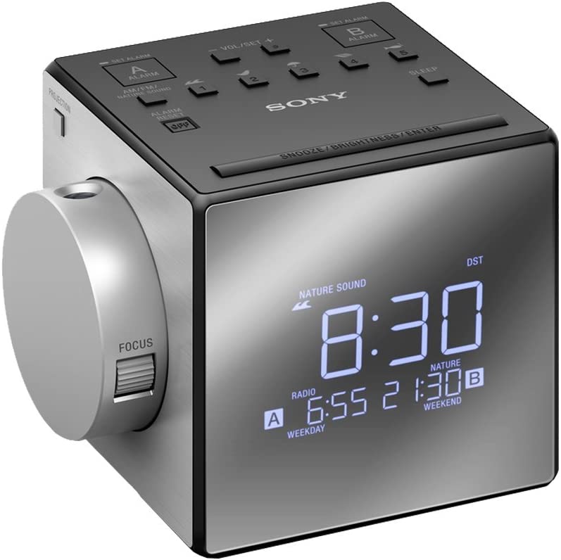 Philips R3505/12 Radio-réveil, Radio Dab+ (Double Alarme, Arrêt programmé,  Forme compacte, Radio numérique Dab+/FM, Synchronisation Automatique de